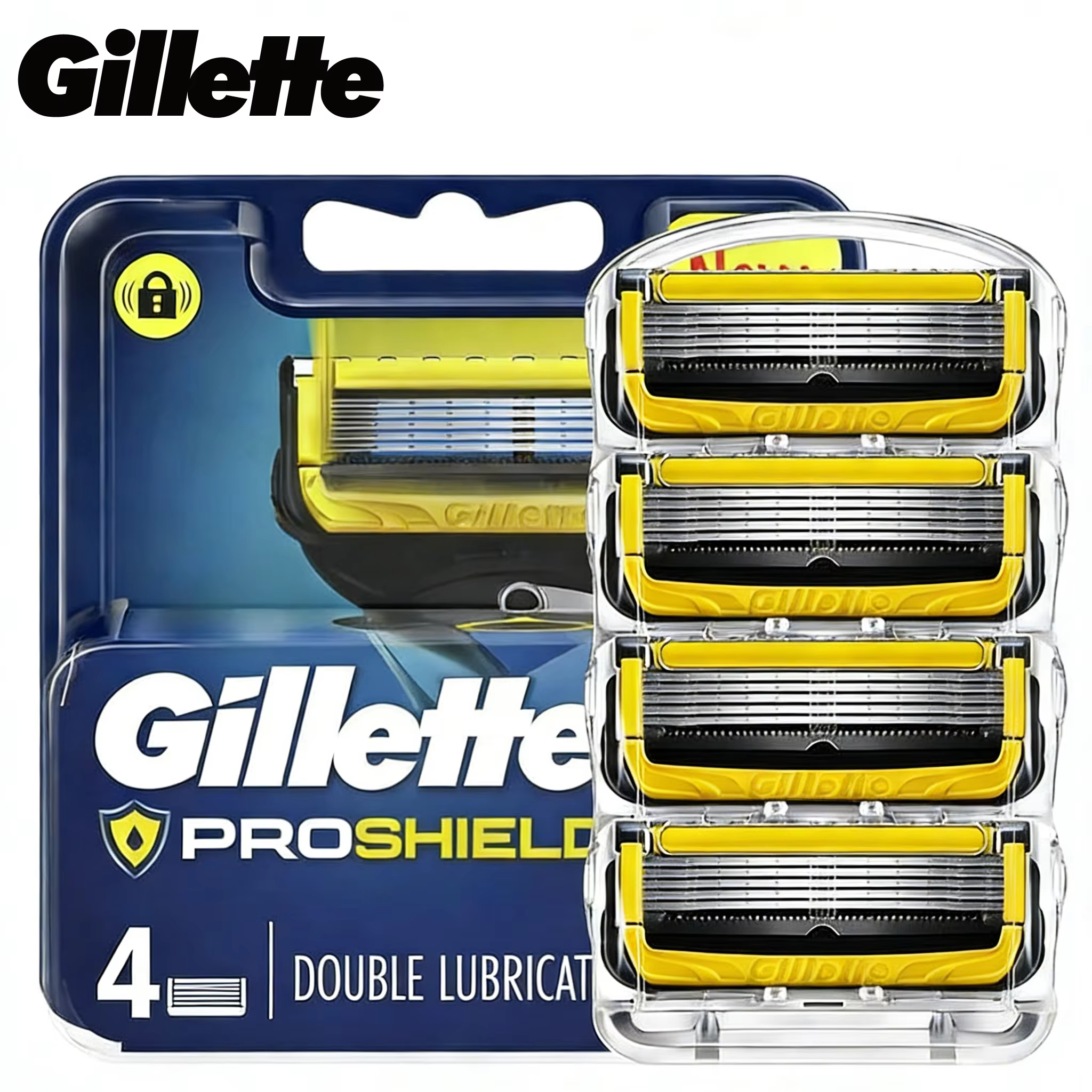 Lames de rasoir Gillette ProGlide Shield pour hommes