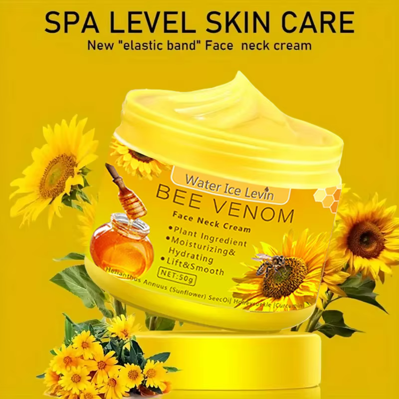 Crème pour le cou au venin d'abeille