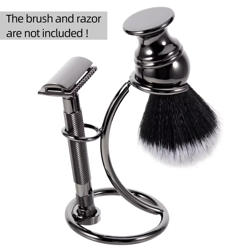 Salon porte-rasoir barbier rasage brosse support sécurité rasoir It supports