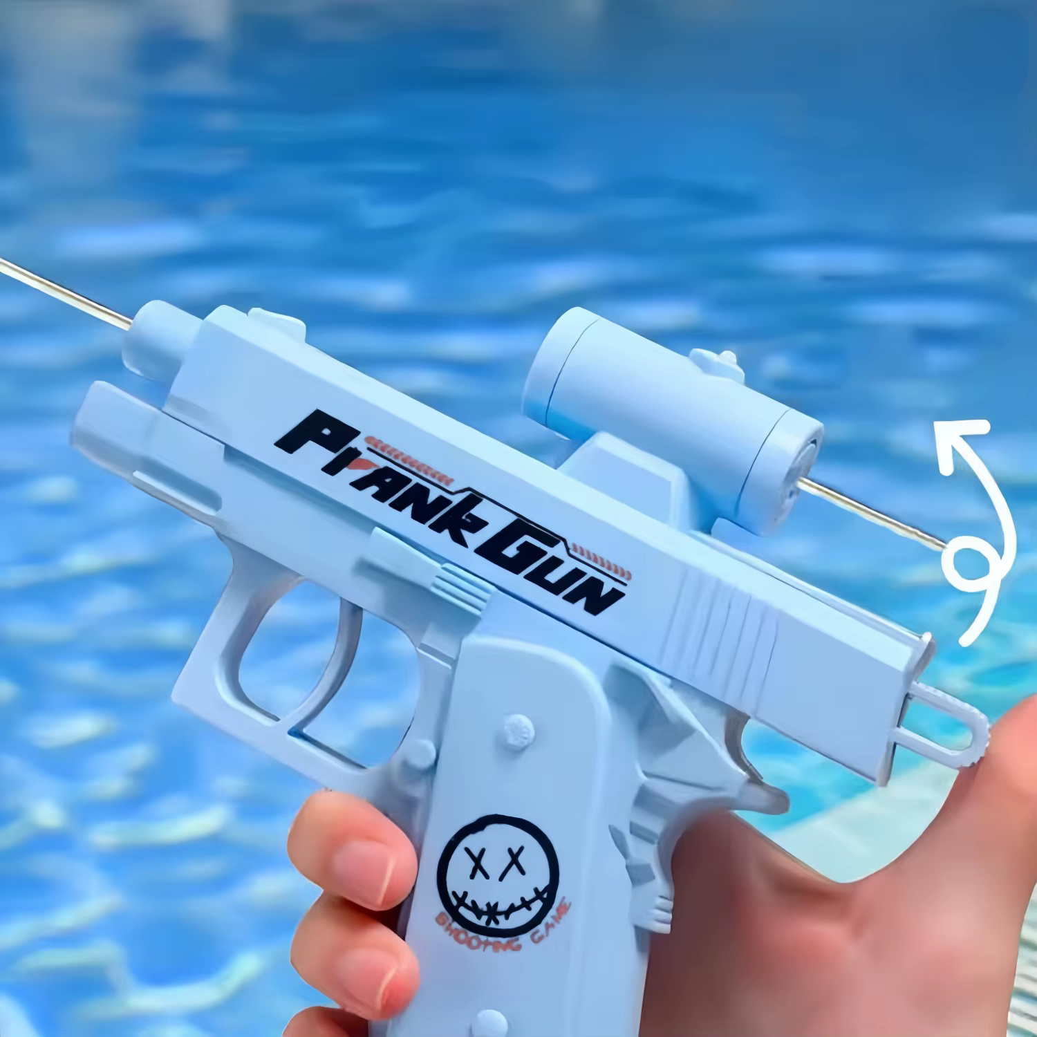 Pistolet à eau bidirectionnel, jouet de farce, pistolet à eau anti-stress, petit pistolet de jeu, interaction adulte-enfant en extérieur et en intérieur, tir, cadeau, 2 styles
