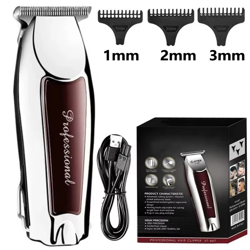 Tondeuse à cheveux électrique sans fil aste pour hommes