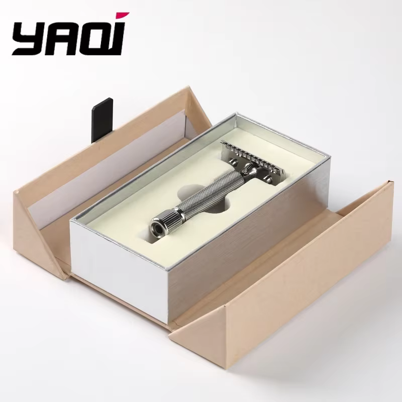 Vente flash 2026 ! Rasoir de sécurité YAQI BAENZIGER en acier inoxydable 316