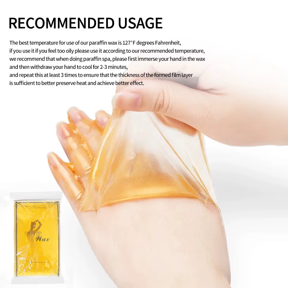 Paraffine pour les mains et les pieds