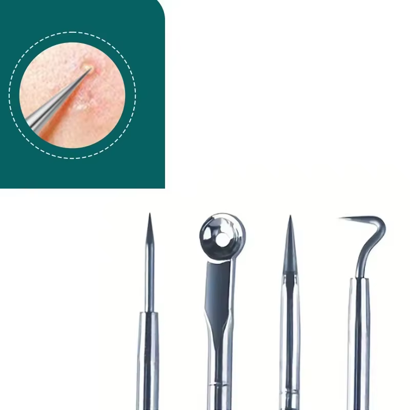 Pince à épiler ultra-fine pour points noirs et boutons