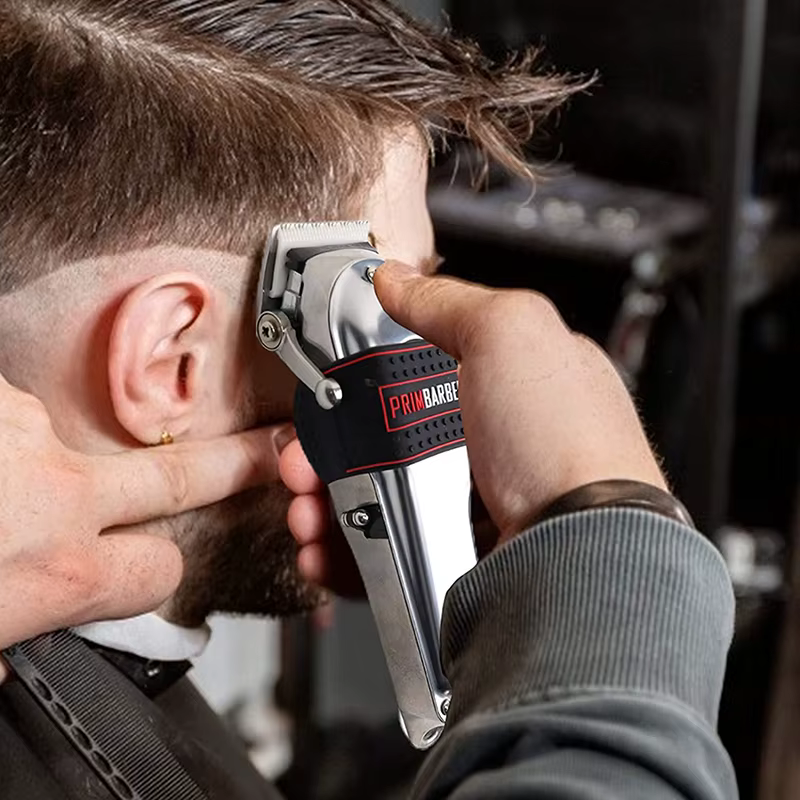 Poignée de tondeuse pour barbier