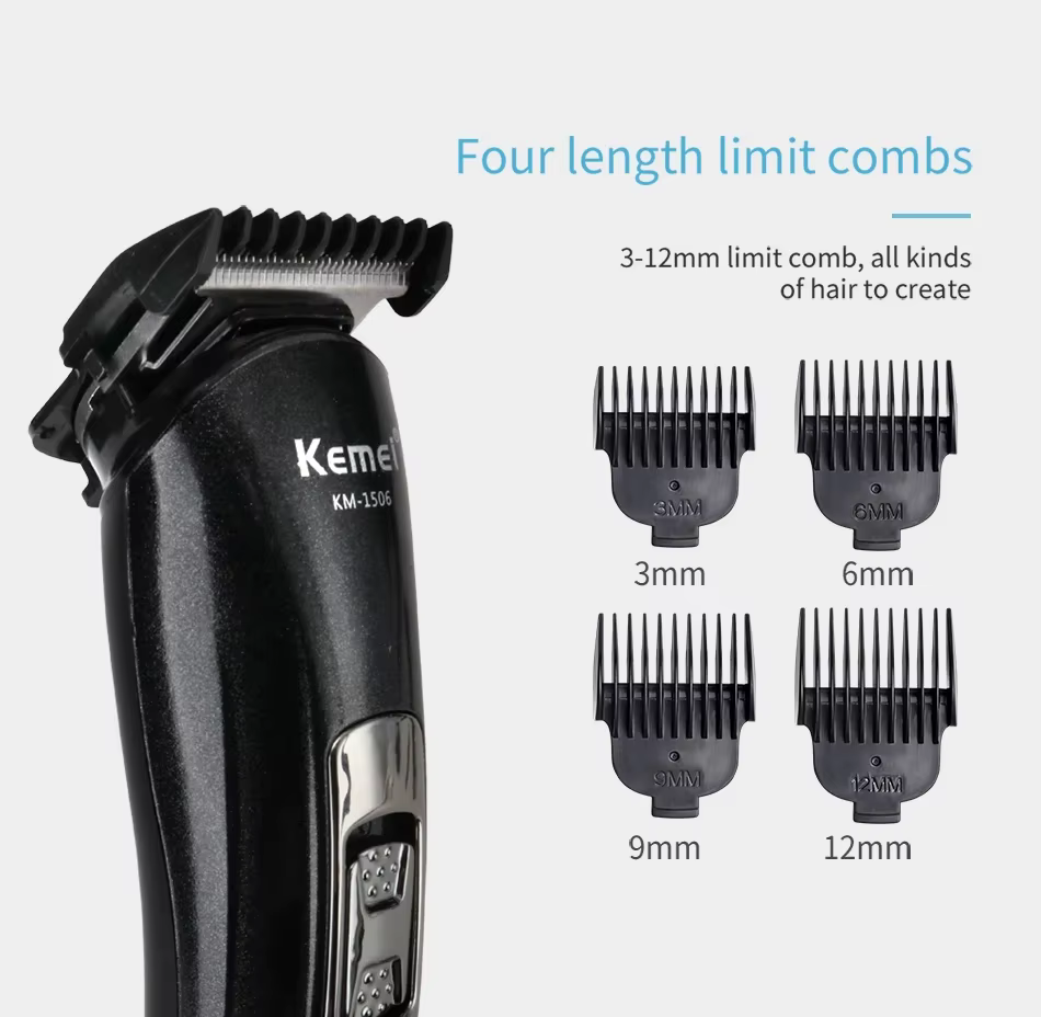 Rasoir électrique Kemei KM-1506 3 en 1