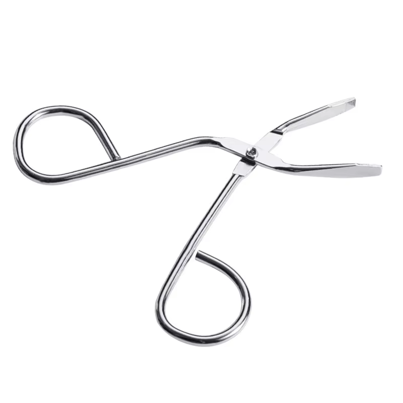 Pince à épiler à tête inclinée ; ciseaux à épiler les sourcils
