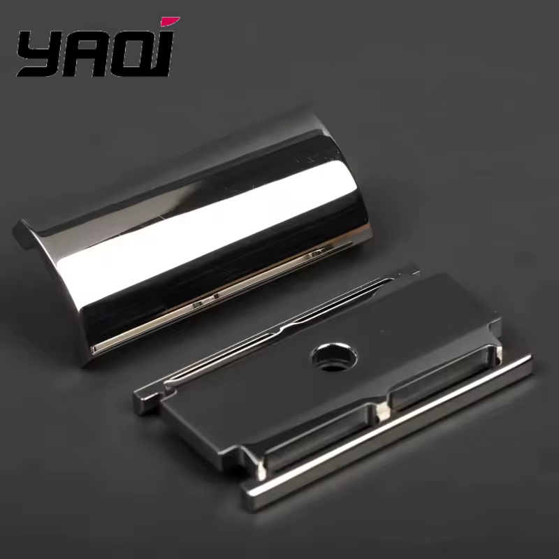 Yaqi Sentinel Ssp rasoir de sécurité à Double tranchant pour hommes tête polie en acier inoxydable 316 avec écart de lame de 1.35mm