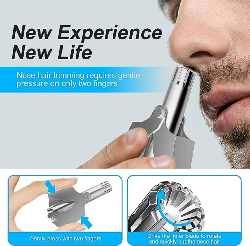 Tondeuse à poils de nez pour hommes et femmes