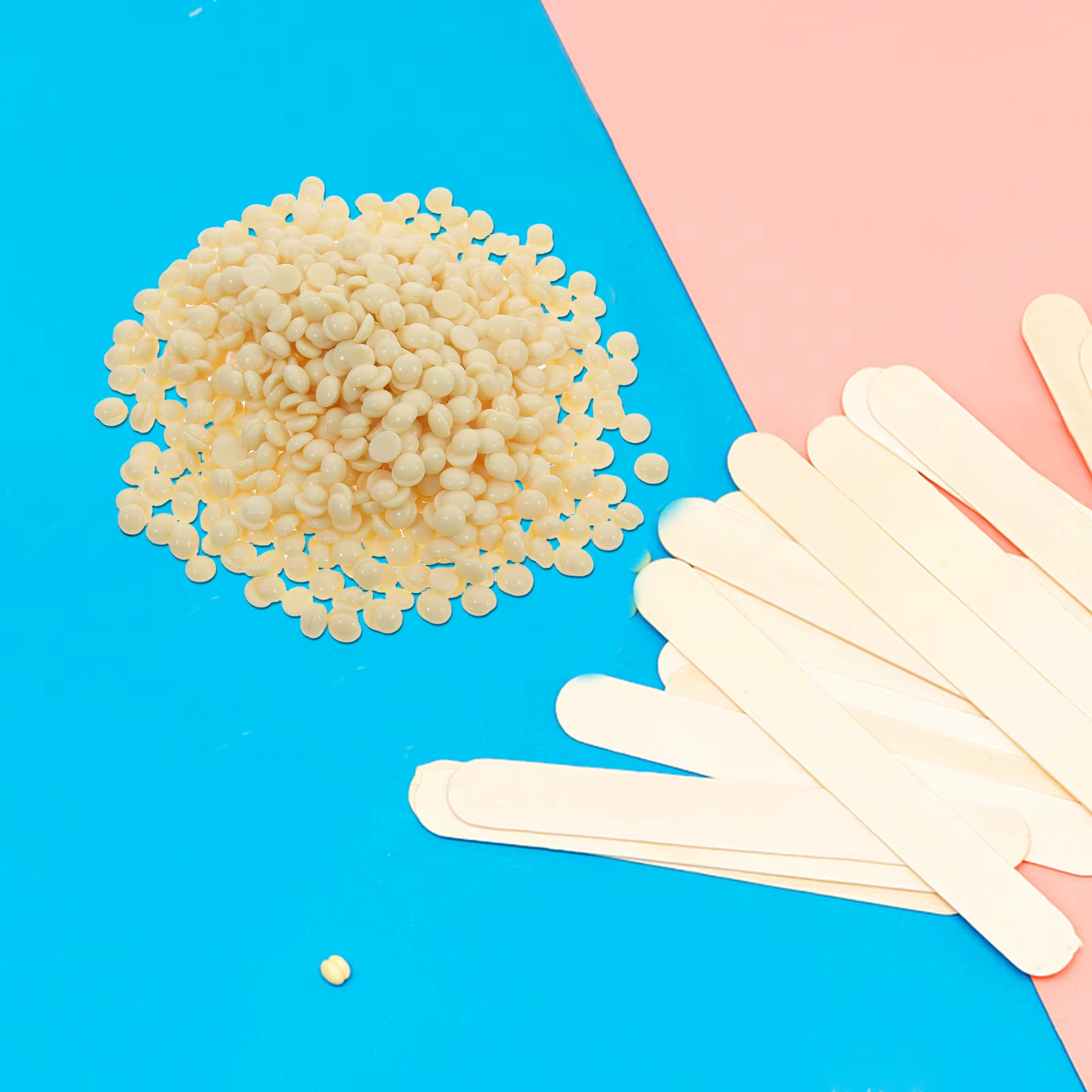 Perles de cire dure pour l'épilation