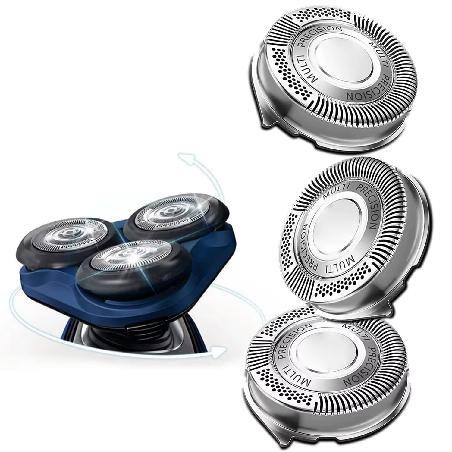 SH50/50 lames de rechange pour rasoirs électriques PHILIPS série 5000 têtes de rasage pour AquaTouch (S5xxx) et Star-Wars SW57xx