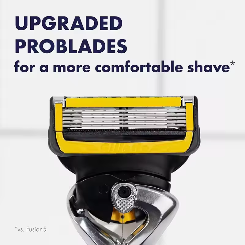 Lame de rasoir pour rasoir ProGlide ProShield Fusion5 Gillette Fusion Proshield lame de rasoir 5 couches en acier inoxydable