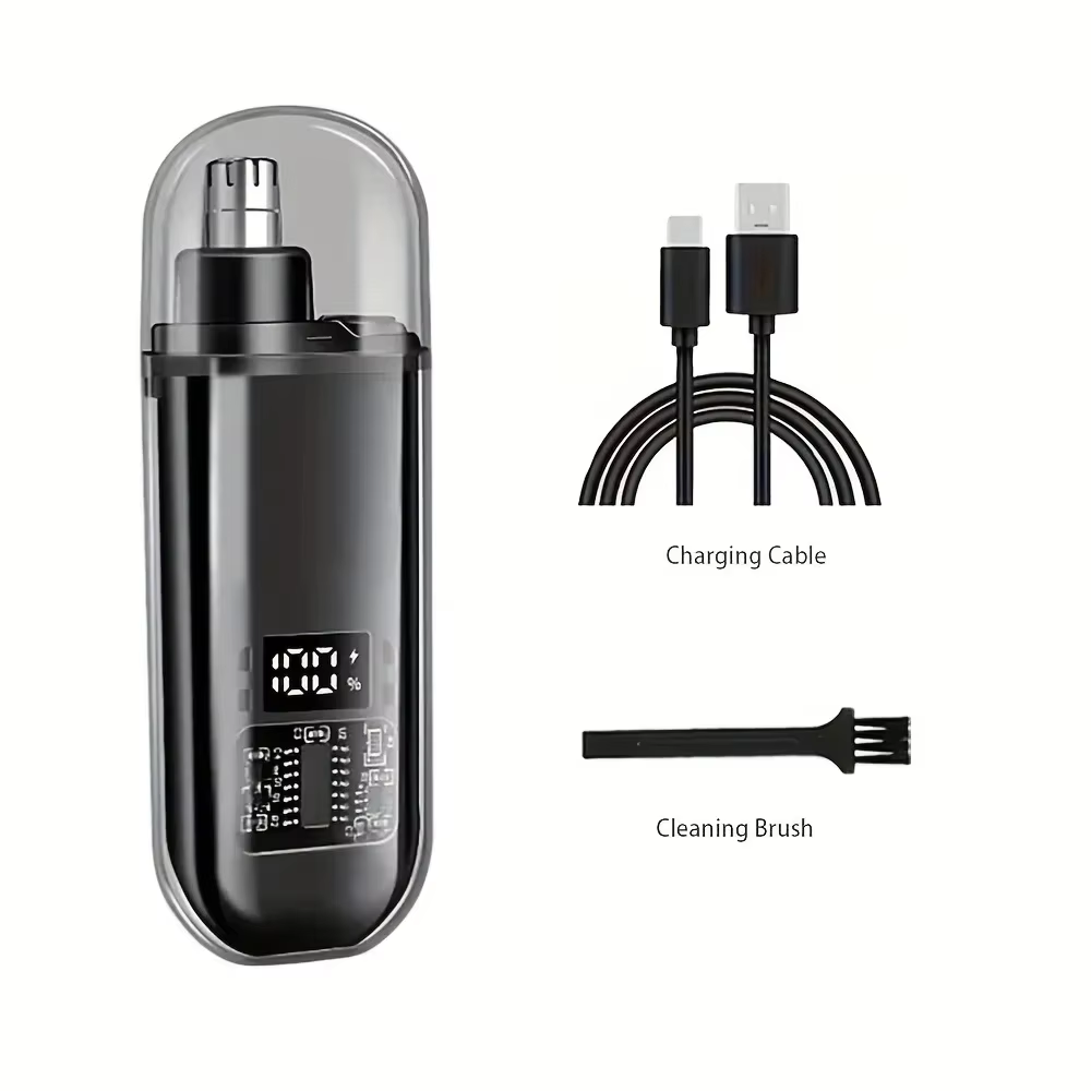 Tondeuse à cheveux pour nez et oreilles pour hommes