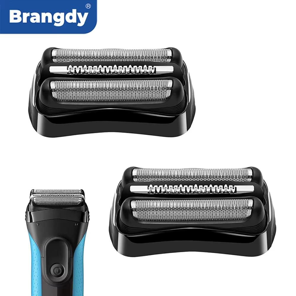 Têtes de rechange Brangdy 21B S3 pour rasoirs électriques Braun Series 3 3040s 300s 310s 320s 360s 3010s 3090cc