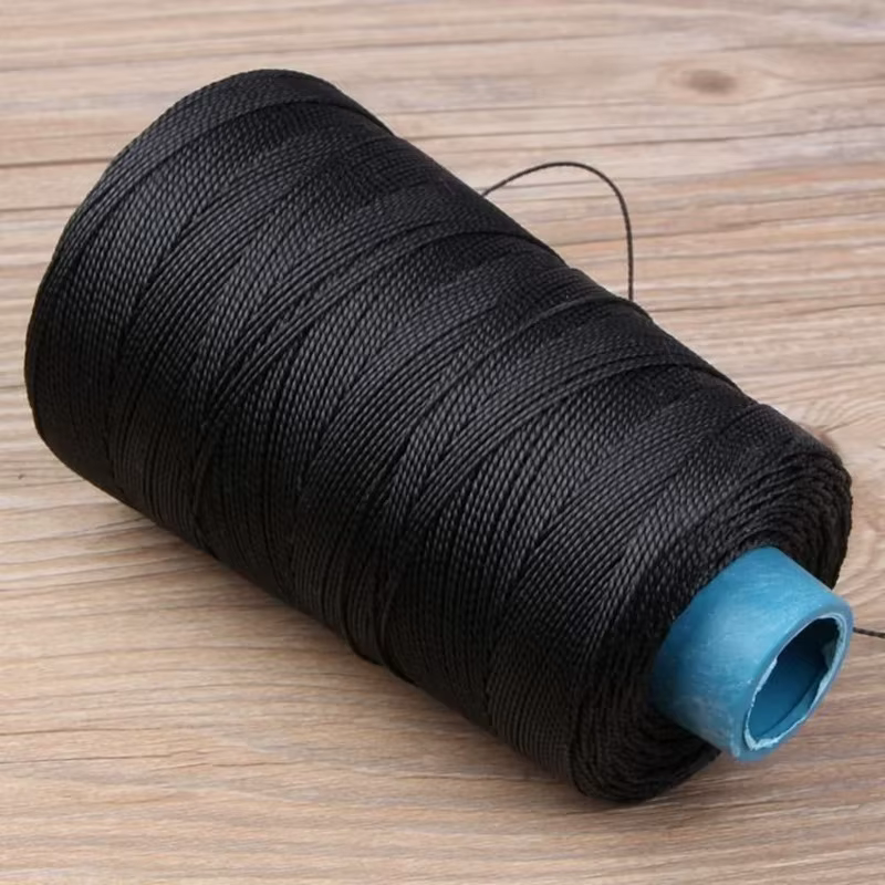 Fil à coudre en cuir 300M, fil ciré en nylon durable et résistant pour la couture du cuir, matériel de réparation artisanale DIY pour chaussures et couture à la main