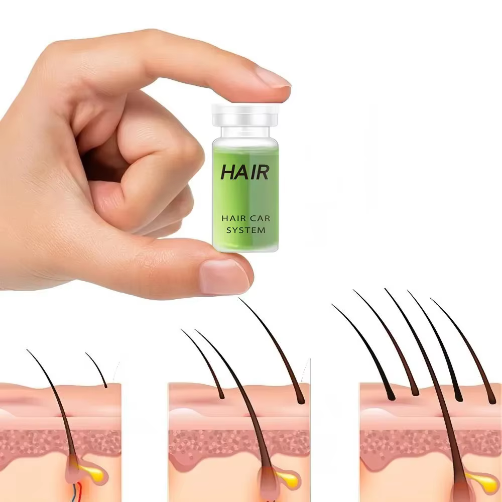 Sérum capillaire doux nourrit le cuir chevelu et soin pour les cheveux adoucissants Soins quotidiens