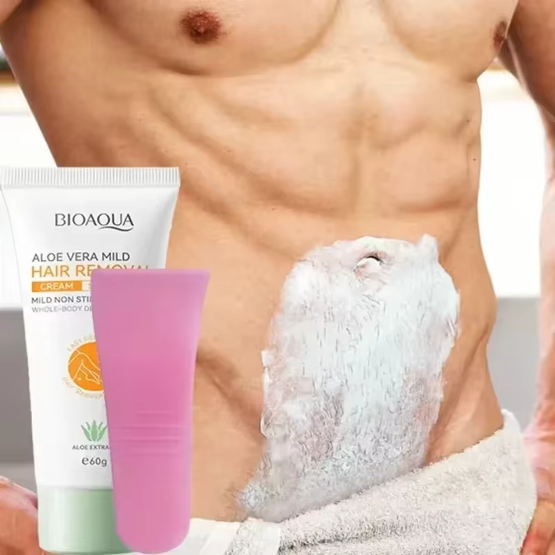 Crème dépilatoire permanente