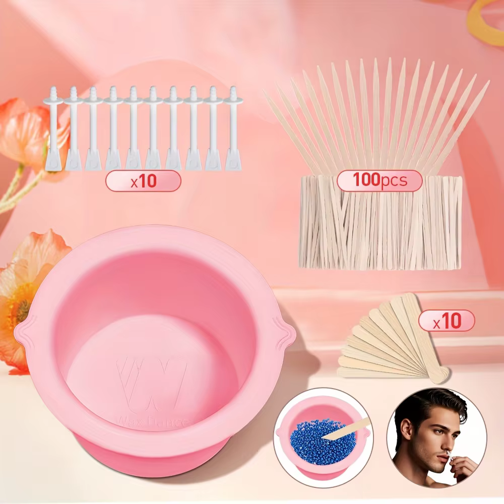 Ensemble d'accessoires d'épilation en Silicone pour femmes