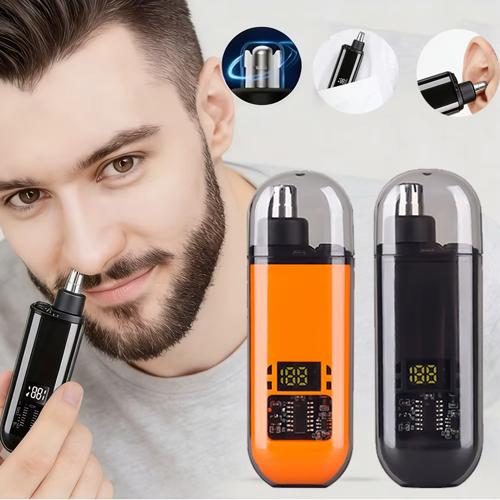 Rasoir de nez électrique pour hommes épilation indolore de poche pour nez oreilles sourcil Portable Rechargeable tondeuse de nez pour homme
