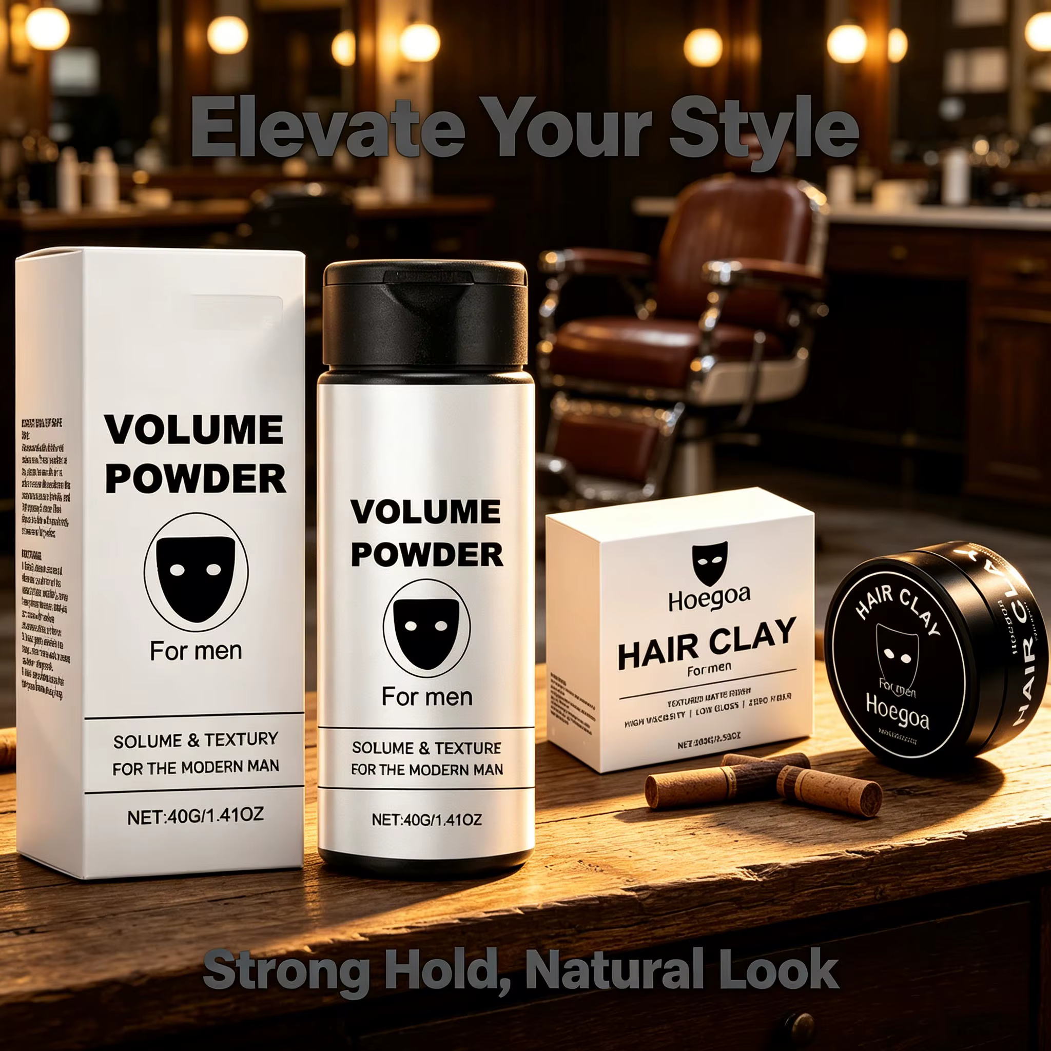 Cire coiffante pour hommes
