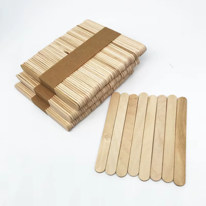 Spatule en bois pour épilation du corps pour femme