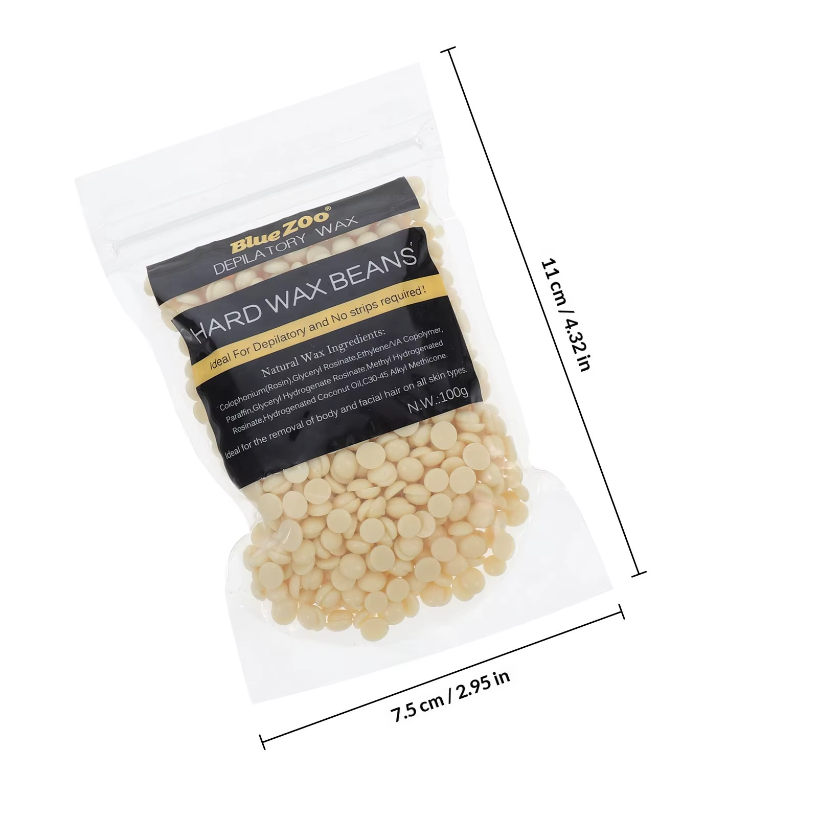 Perles de cire dure pour l'épilation