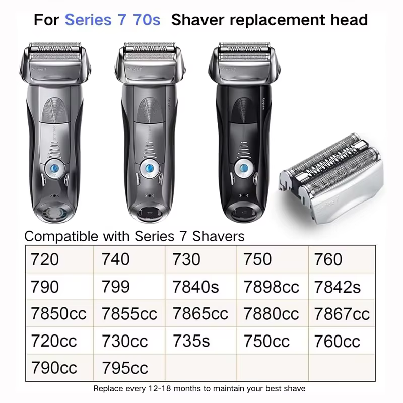 Tête de rechange pour rasoir électrique Series 7 70S