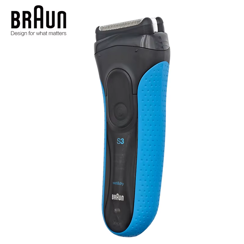 Braun série 3 Proskin rasoir électrique 3040s rasage humide et sec coupe de cheveux confort de la peau pour hommes