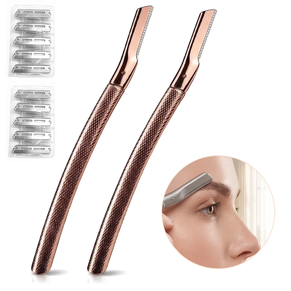 Rasoir à sourcils en alliage de zinc de qualité supérieure