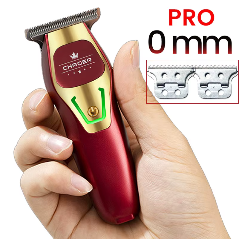 Puissant professionnel tondeuse à cheveux hommes 0 MM T lame électrique