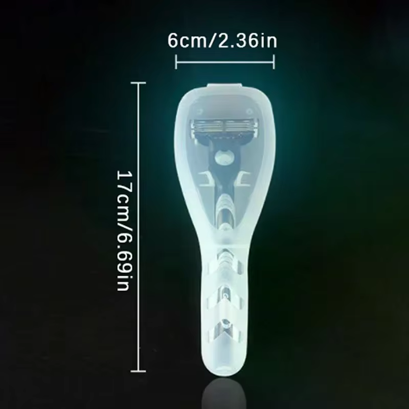 Boîte de rangement pour rasoir Portable pour hommes