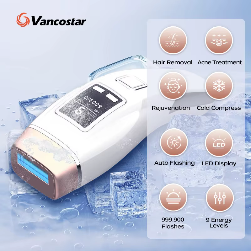 Épilateur Laser 4 en 1 IPL
