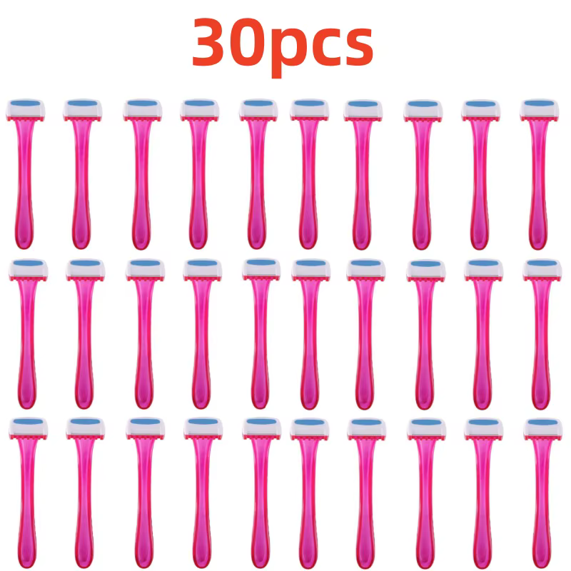 Lot de 5 à 30 rasoirs jetables pour femme