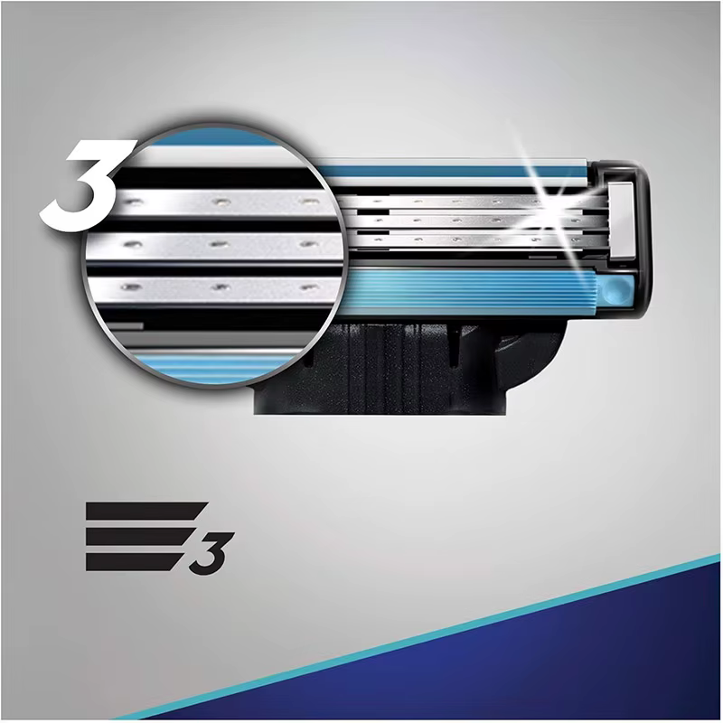 Gillette MACH 3 recharge de lame de rasoir 4/8 pièces pour poignée