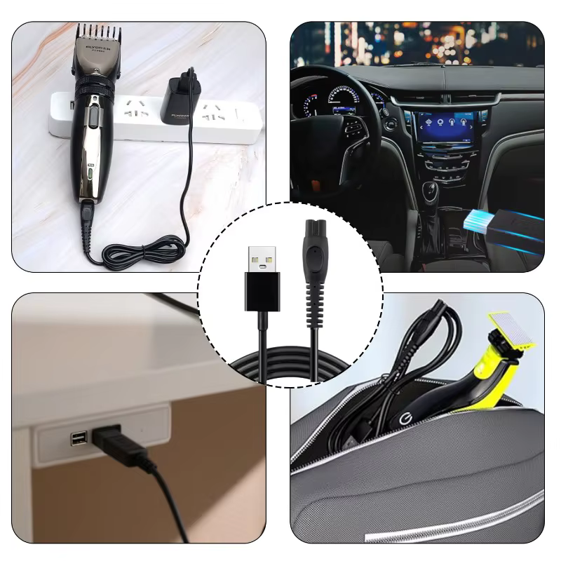 Câble de chargeur 5V, pour Philips QP2724 QP2834 QP1924 MG9520 MG7950 BT3238 X5005