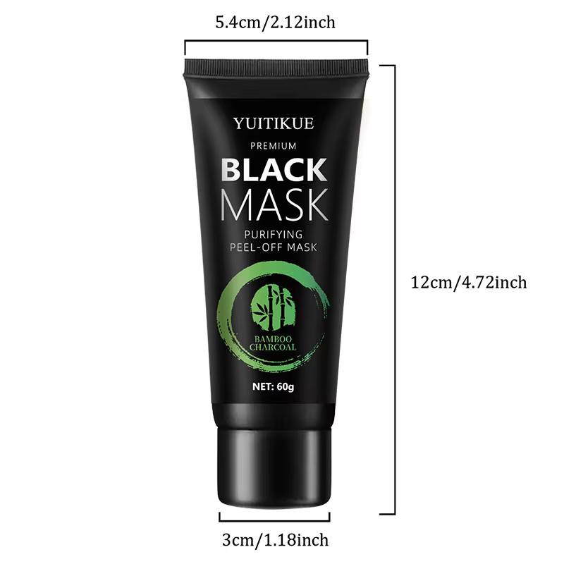 Masque à points noirs au charbon de bambou