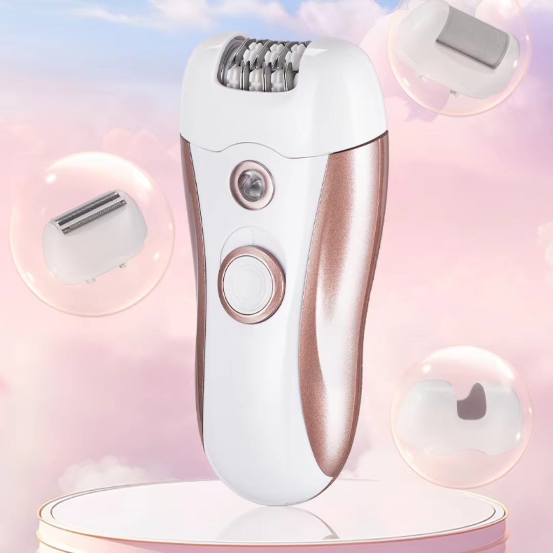 Épilateur électrique 4-en-1 pour femme