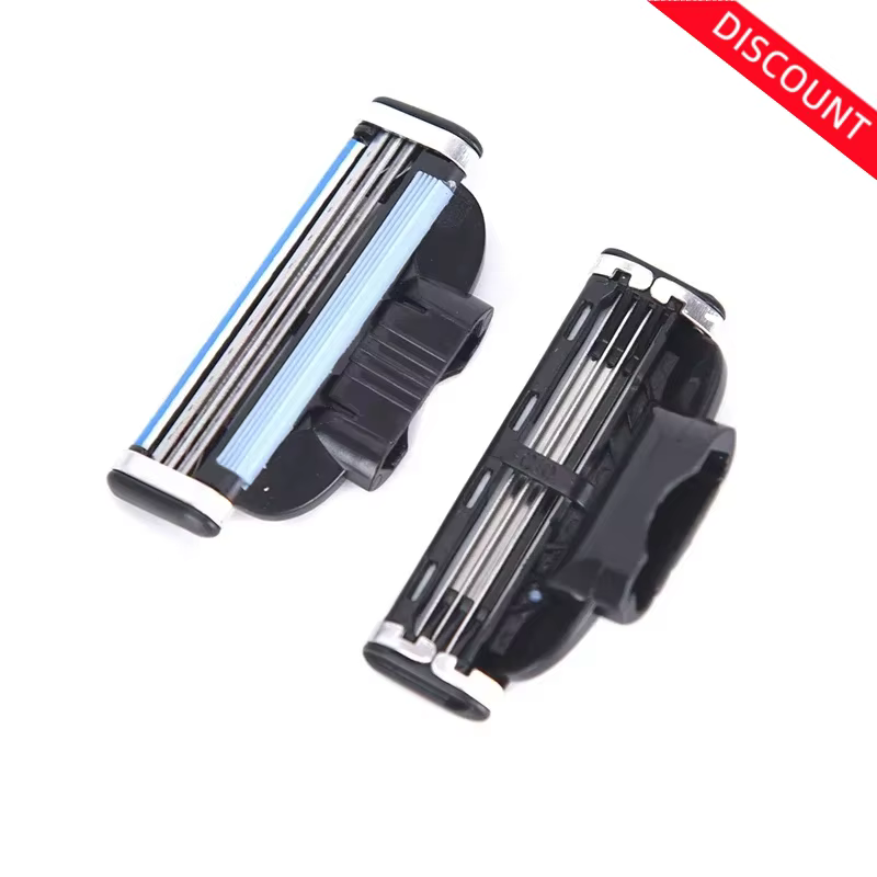 Lames de rasoir hommes femme épilateur 4 pièces Mach 3 cartouches