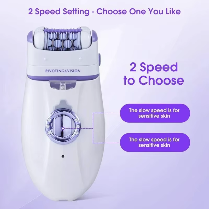 3in1 électrique femmes épilateur femme rasoir jambe corps épilation lèvre menton dépilatoire dame Bikini tondeuse