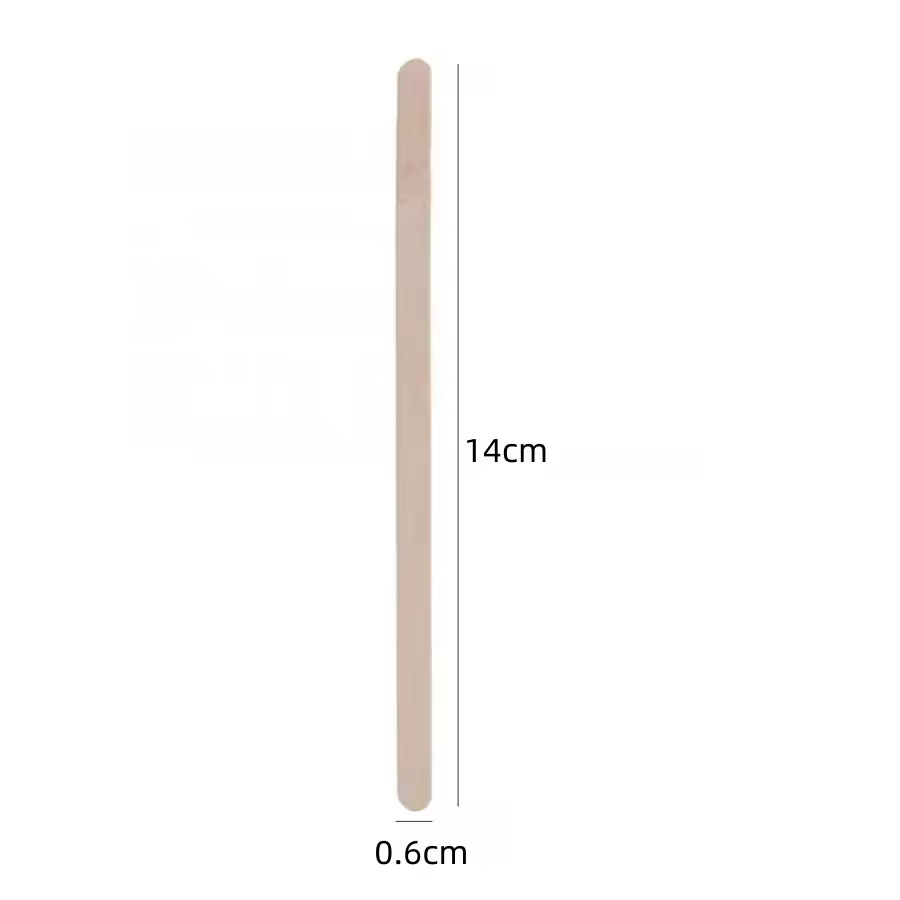 Applicateur de cire, spatules de cire en bois