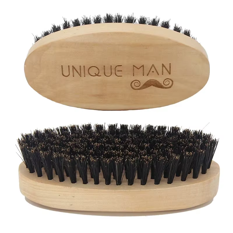 Brosse à barbe en bois pour hommes