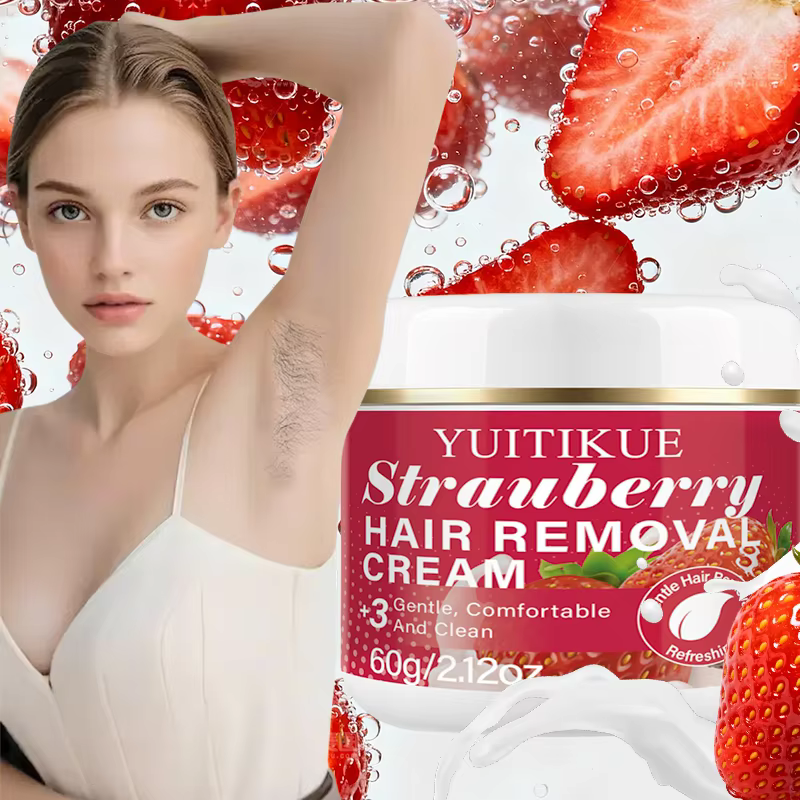 Crème dépilatoire à la fraise YUITIKUE