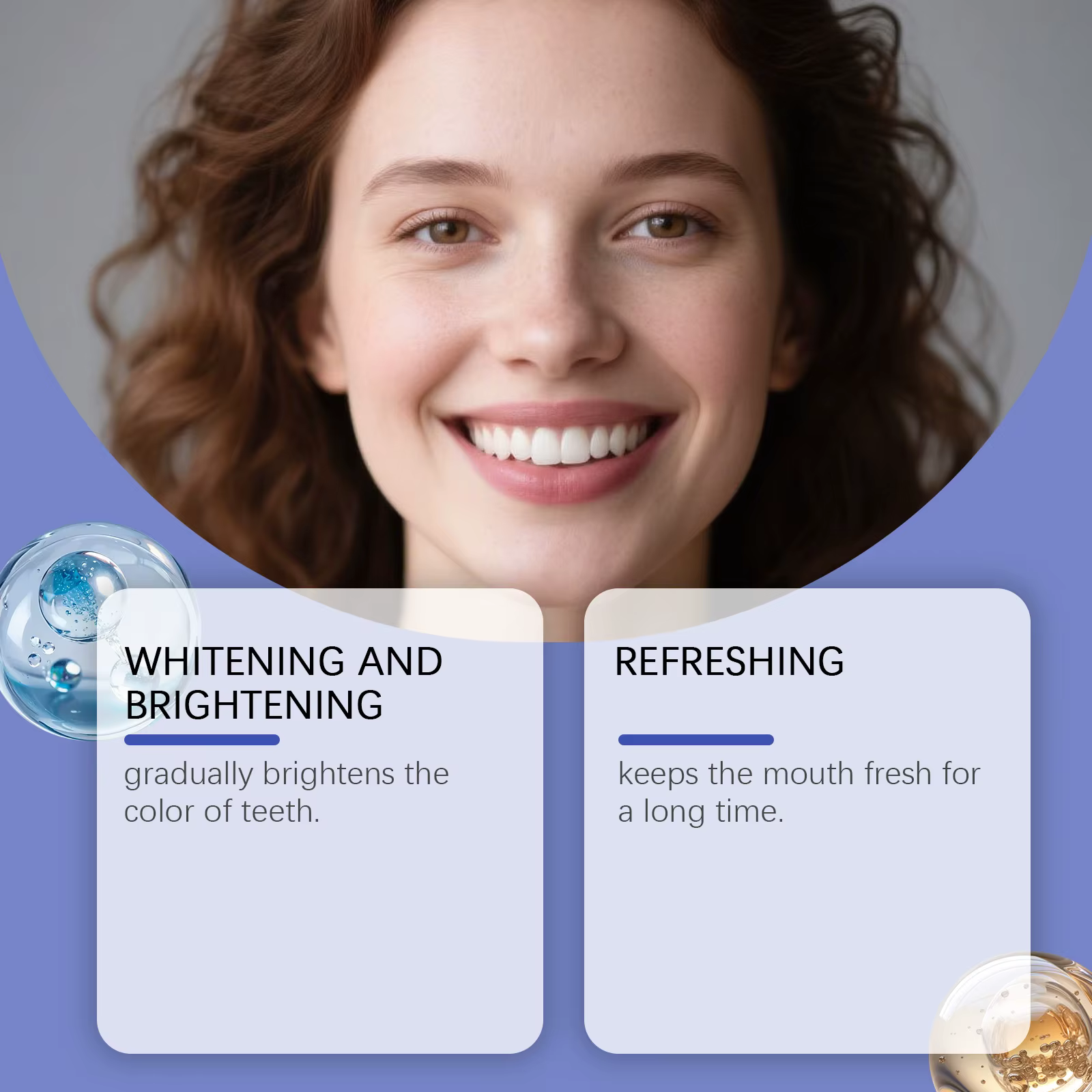 Dentifrice Blanchissant Avancé pour le Nettoyage des Dents, Apaise les Gencives, Haleine Fraîche Efficace, Soin des Gencives