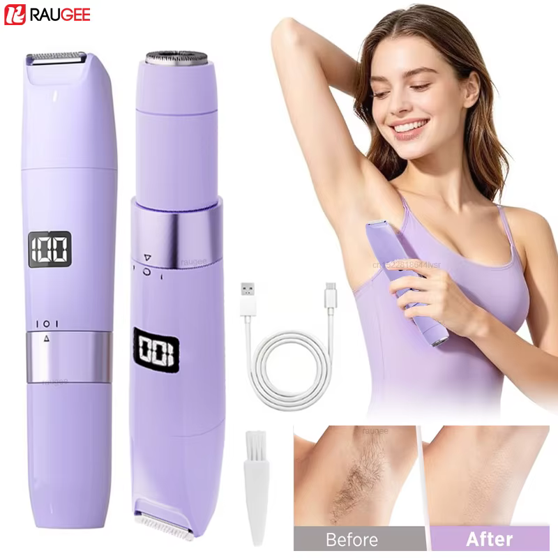 Rasoir électrique rechargeable pour femme