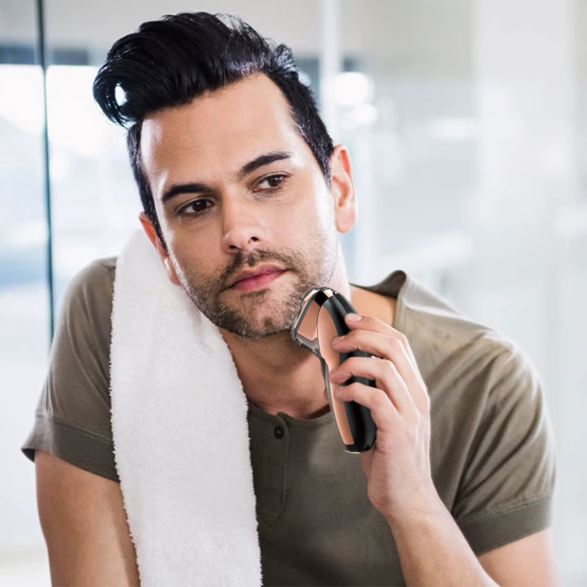 Rasoir électrique Hatteker pour hommes
