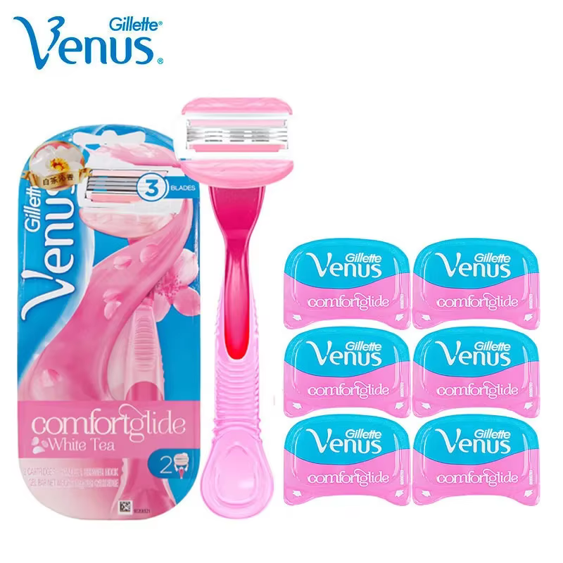 Gillette Venus rasoir de sécurité pour femmes visage bras jambe Machine à cheveux pour rasage