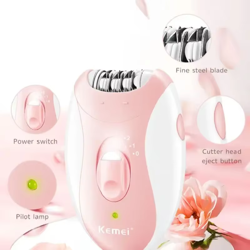 Kemei – épilateur électrique pour femmes