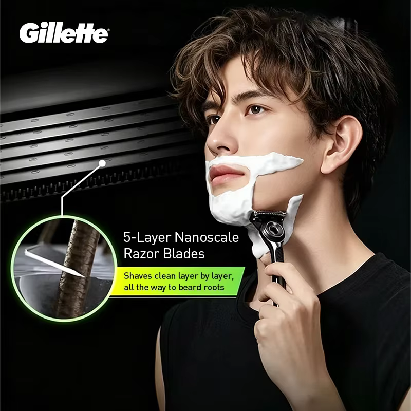 Rasoir Gillette Labs à 5 lames nanométriques
