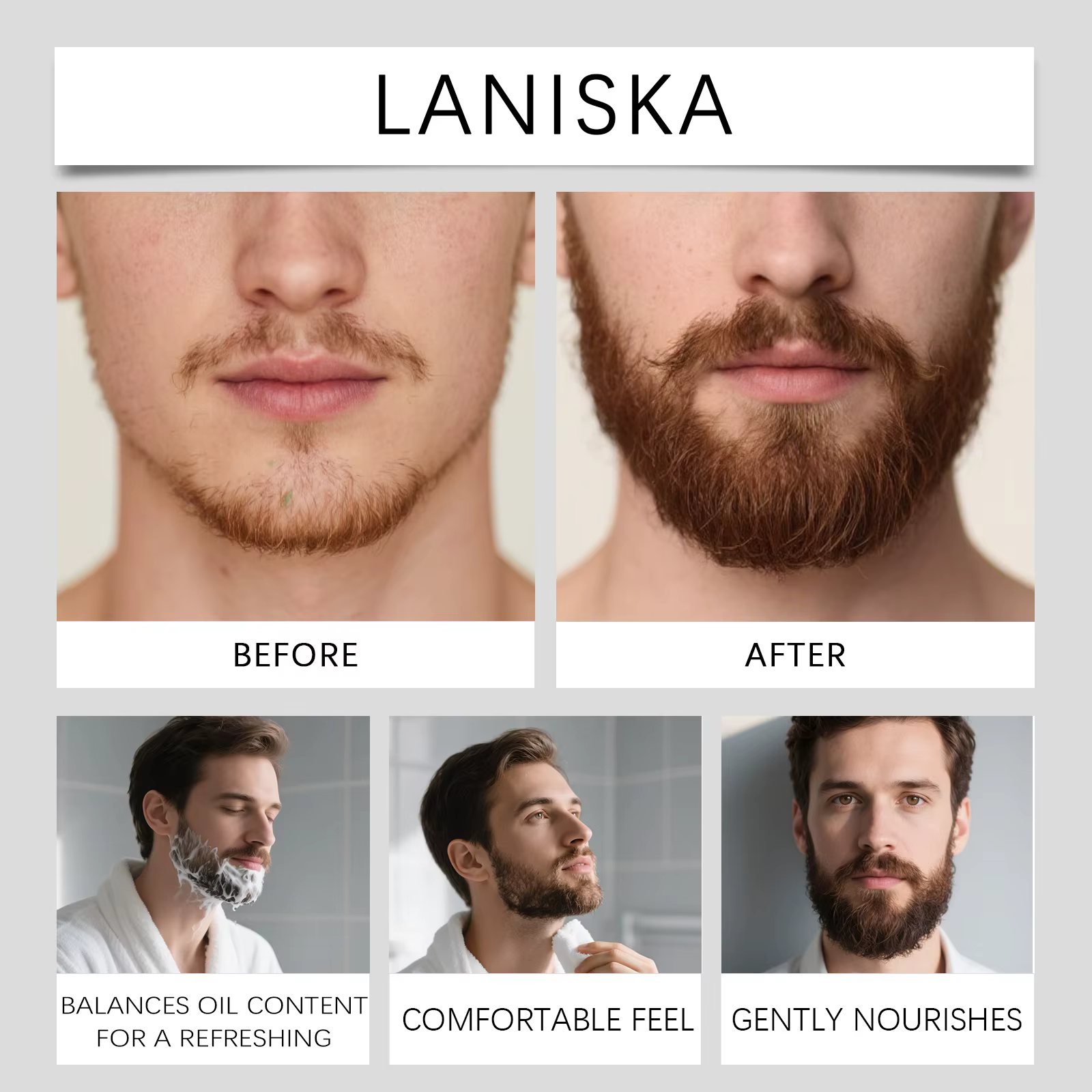 Baume à barbe pour hommes