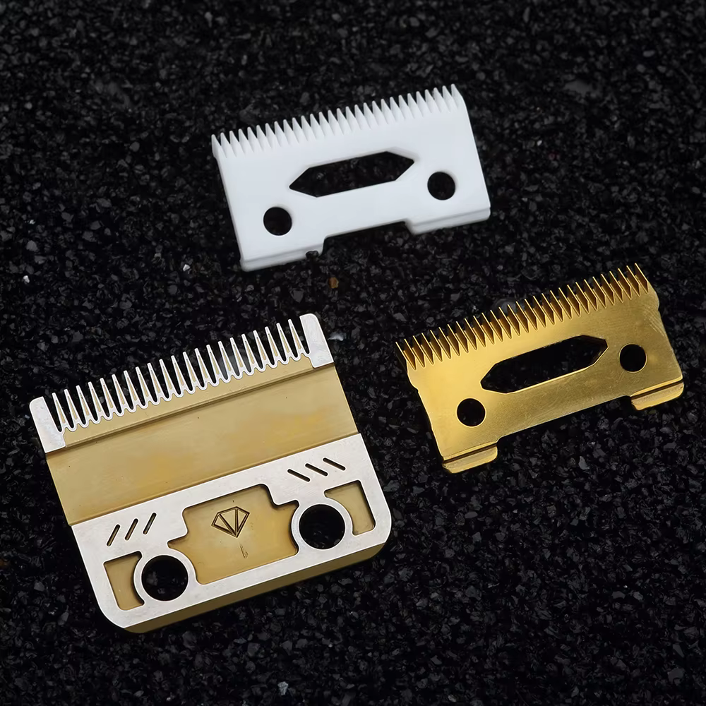 WAHFOX rainure dent conception Unique Pro 2 trous tondeuse à cheveux lames de remplacement ensemble pour Wahl